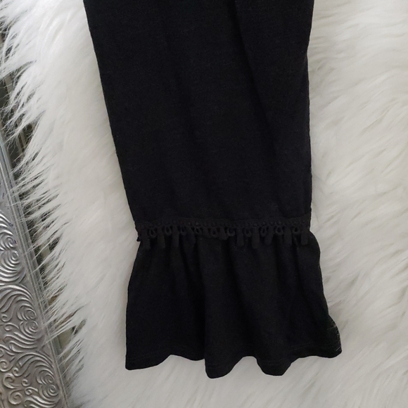 Blouse Charcoal grey plus size embroidered top - Picture 4 of 7